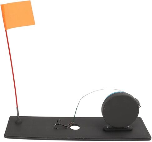 Entatial Ice Fishing Tip Up, Drifting Fishing Flag Portable Compact Convenient for Winter Fishing in Saudi Arabia