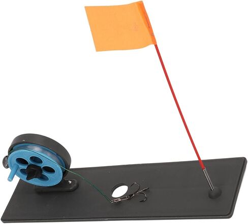 Entatial Ice Fishing Tip Up, Drifting Fishing Flag Portable Compact Convenient for Winter Fishing in Saudi Arabia