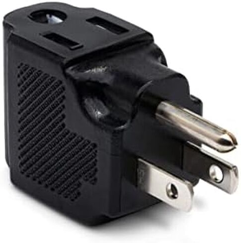 Hosa PWA-486 NEMA 5-15R إلى NEMA 5-15P محول الطاقة ذو الزاوية اليمنى in Kuwait