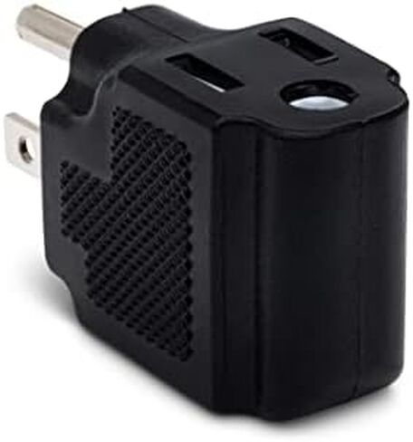 Hosa PWA-486 NEMA 5-15R إلى NEMA 5-15P محول الطاقة ذو الزاوية اليمنى in Kuwait