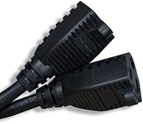 Hosa PWA-486 NEMA 5-15R إلى NEMA 5-15P محول الطاقة ذو الزاوية اليمنى in Kuwait