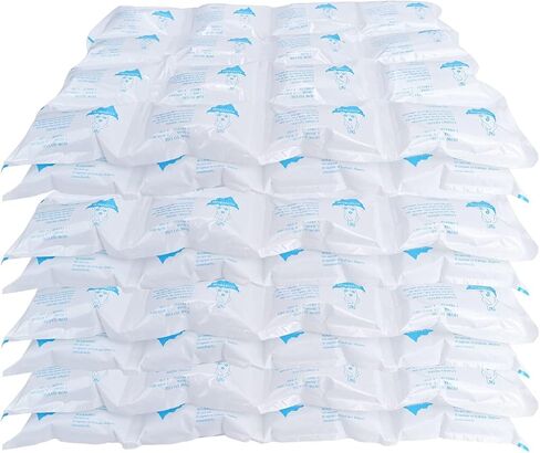 Dry Ice Packs for Shipping Frozen Food, Reusable Cold Ice Sheets for Coolers, Lunch Bag, Flexible Long-Lasting Ice Blanket Sheets for Shipping in Saudi Arabia