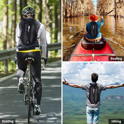 Hydration Pack with 2L Hydration Bladder Lightweight Insulation Water Rucksack Backpack Bladder Bag in Kuwait