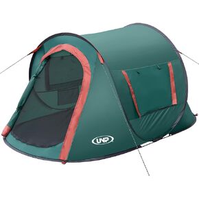 Pop-up Tent,2 Person Camping Tent,Instant Portable Beach Tent,Easy Pop Up Shade Tents 2 Doors for Camping Hiking & Traveling with Carrying Bag in Kuwait