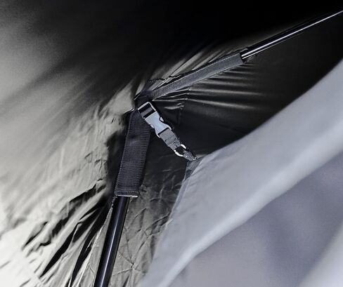 Obsidian Heatshield Thermal Tent Cover - UV 50+ Light Blocking Outdoor Camping Tarp Canopy - Ultralight Over Tent Sun Shade - Lightweight Camp Fly to Cool Your Shelter - Instant Setup in Kuwait