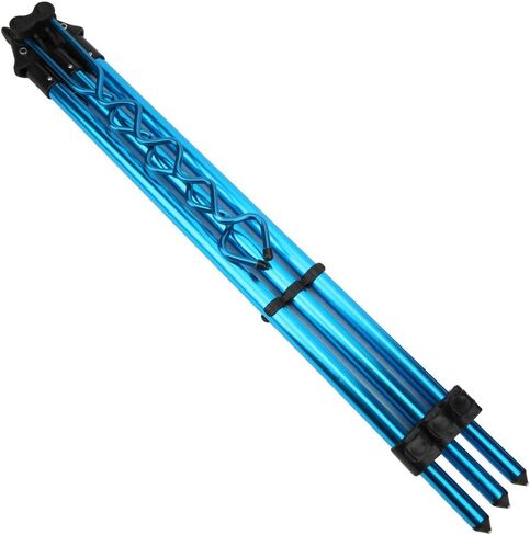 OCEANSIDE Fishing Rod, Aluminium Alloy Dazzling Portable Sea Pole Bracket Tripod Telescopic Fishing Rod Stand Rest, Tackle Accessory in Kuwait