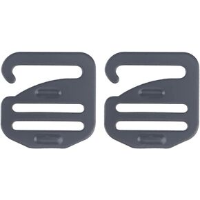 2pcs Metal Heavy Duty G-Hook Flat Steel Hanging Buckles for I Inch Webbing Tactical Gear Accessories in Kuwait