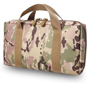 DMAIP حافظة مسدس ناعمة تكتيكية حافظة إطلاق ناري حافظة حامل مسدس مبطنة مع فتحات تخزين للمجلات حامل الحقيبة للصيد في الهواء الطلق وحقيبة نطاق الرماية in Kuwait