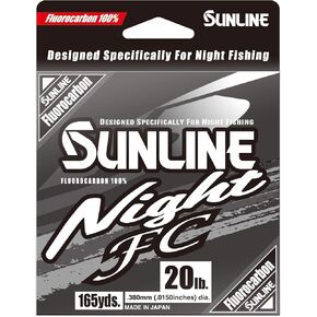 Sunline Night FlouroCarbon 9 كجم 165 ياردة أزرق شفاف in Kuwait