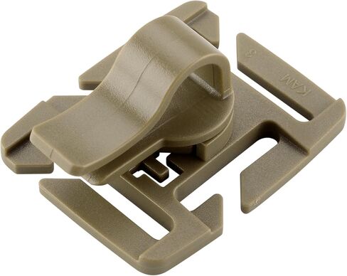 حزمة من 10 مشابك أنبوبية للترطيب العسكرية التكتيكية من BOOSTEADY، مشبك أنبوب مياه، مرفق حزام مولي، قابل للدوران 360 درجة in Kuwait