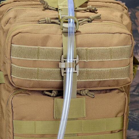 حزمة من 10 مشابك أنبوبية للترطيب العسكرية التكتيكية من BOOSTEADY، مشبك أنبوب مياه، مرفق حزام مولي، قابل للدوران 360 درجة in Kuwait