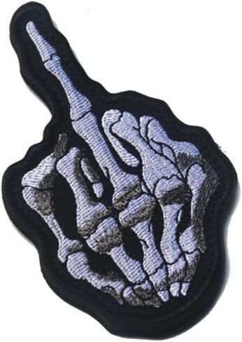 QTao UPA134 Hook & Loop This is My Safety Finger Funny Tactical Morale Patch Bundle 2 Pieces (Color-This is My Safety) in Saudi Arabia