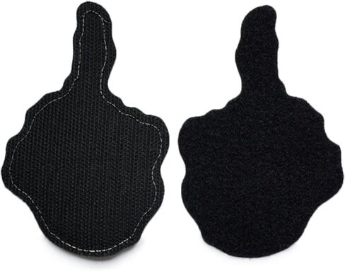 QTao UPA134 Hook & Loop This is My Safety Finger Funny Tactical Morale Patch Bundle 2 Pieces (Color-This is My Safety) in Saudi Arabia