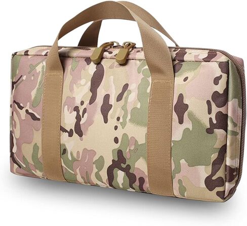 DMAIP حافظة مسدس ناعمة تكتيكية حافظة إطلاق ناري حافظة حامل مسدس مبطنة مع فتحات تخزين للمجلات حامل الحقيبة للصيد في الهواء الطلق وحقيبة نطاق الرماية in Kuwait