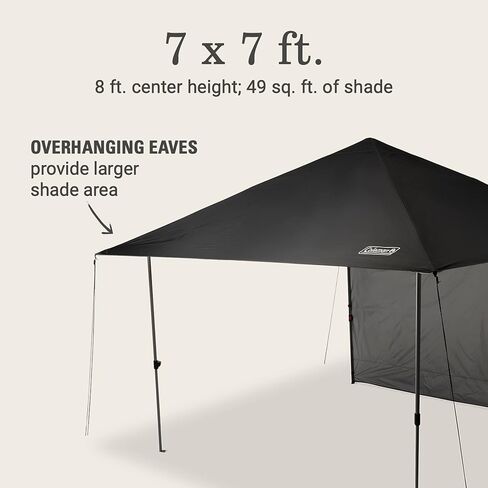 Coleman Oasis Lite Pop Up Canopy with Sun Wall, 10 x 10 Canopy Tent, Portable Shade Tent in Kuwait