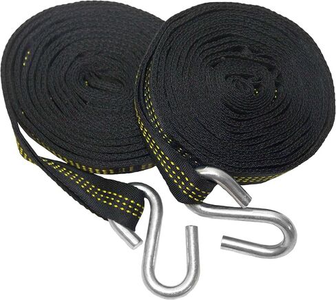 Texsport Web Hammock Tree Straps, Black, 10' Foot in Kuwait