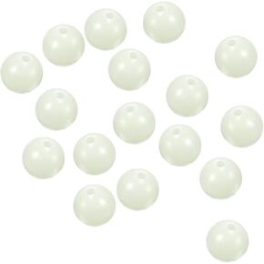 PATIKIL Luminous Fishing Beads, Plastic Glow Fishing Bait Eggs Rig Beads Tackle Tool in Kuwait