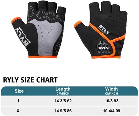 قفازات الصيد من RYLY rexperformance، قفازات حماية من الأشعة فوق البنفسجية بدون أصابع قابلة للتنفس بعامل حماية من الأشعة فوق البنفسجية 50+ قفازات رياضية للإبحار والتجديف وركوب الدراجات in Kuwait