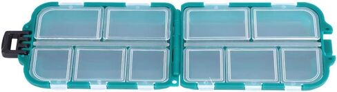 صندوق طُعم VGEBY، صندوق تخزين طُعم الصيد مع 10 فتحات وحامل خطافات وحقيبة تخزين ملحقة in Kuwait