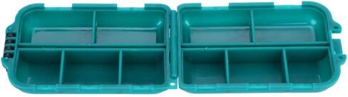 صندوق طُعم VGEBY، صندوق تخزين طُعم الصيد مع 10 فتحات وحامل خطافات وحقيبة تخزين ملحقة in Kuwait