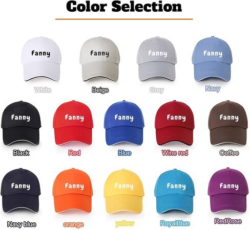 Custom Baseball Cap Personalized Text Name Unisex Adjustable for Men & Women Dad Hats in Saudi Arabia