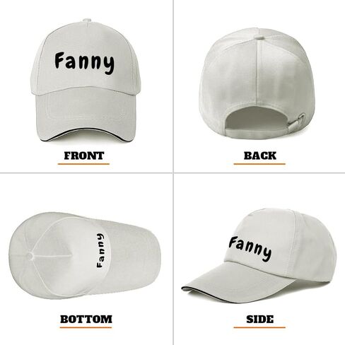 Custom Baseball Cap Personalized Text Name Unisex Adjustable for Men & Women Dad Hats in Saudi Arabia
