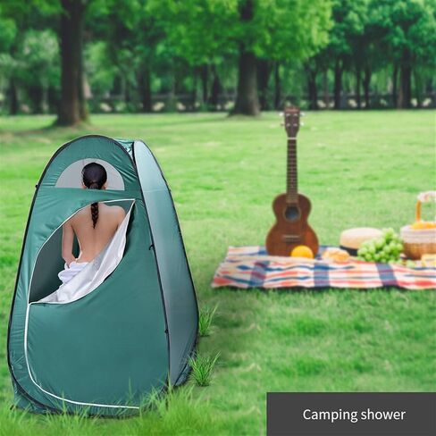 Portable Outdoor Pop-up Toilet Dressing Fitting Room Privacy Shelter Tent Army Green in Saudi Arabia