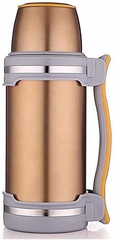 2L Stainless Steel Insulated Vacuum Flask Work Travel Camping Sport Kettle,Vacuum Insulated Beverage Bottle,Insulated Cup Mug (Color : Blue) in Saudi Arabia