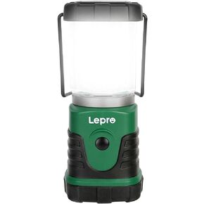 فانوس تخييم LED من Lepro، فانوس تخييم صغير، 350LM، 4 أوضاع إضاءة، 3 مصباح يدوي فانوس يعمل بالبطارية AA للمنزل، الحديقة، المشي لمسافات طويلة، التخييم، حالات الطوارئ (4 عبوات)