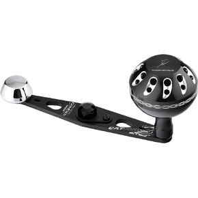 GOMEXUS Power Handle for Abu Garcia Ambassadeur C3/C4/S/SX 5000-6600 Round Reel Catfishing Handle