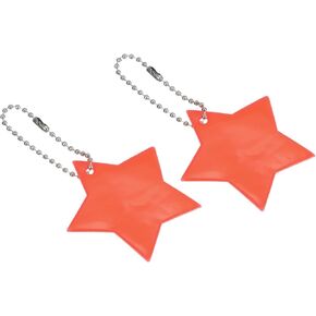 PATIKIL Safety Reflector Star Pendant PVC Reflective Gear Keychain for Backpack Bag Jacket in Saudi Arabia