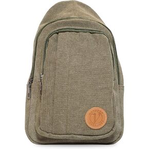 Tahoe Day Pack Sling, Backpack, Travel Pack, Hiking Pack, Army Green