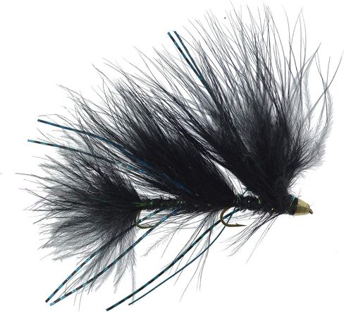 The Fly Fishing Place Peanut Envy Articulated Streamers Assortment Trout Bass Fly Fishing Flies - Set of 8 Hook Size 6 in Saudi Arabia