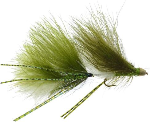The Fly Fishing Place Peanut Envy Articulated Streamers Assortment Trout Bass Fly Fishing Flies - Set of 8 Hook Size 6 in Saudi Arabia