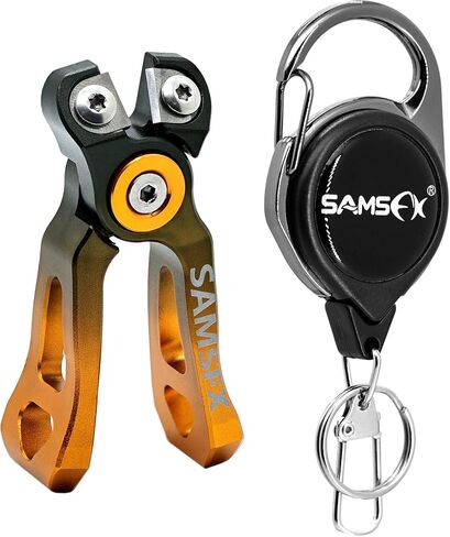 SAMSFX Mini Fishing Line Cutters with Retractors, Braid Scissors,Tungsten Line Cutter That Cut Braid, Mono and Fluoro Lines Clean and Smooth Fly Fishing Equipment in Saudi Arabia