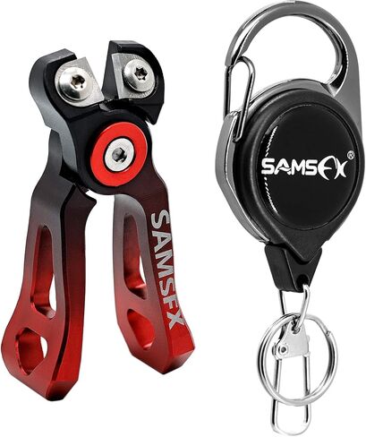 SAMSFX Mini Fishing Line Cutters with Retractors, Braid Scissors,Tungsten Line Cutter That Cut Braid, Mono and Fluoro Lines Clean and Smooth Fly Fishing Equipment in Saudi Arabia