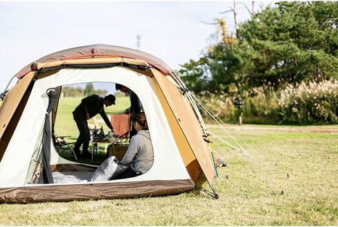 Snow Peak TP-880 Elfield Tent, Entry 2 Room, for 4 People in Saudi Arabia