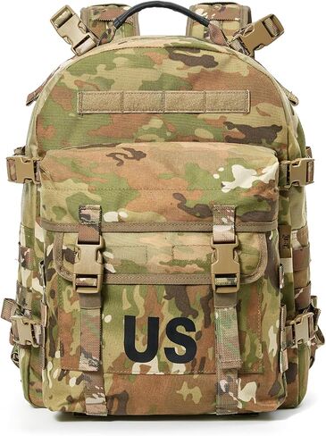 MT Military MOLLE 2 Rifleman 3Day Pack Army Medium Assault Backpack | Tactical Army Medium Rucksack with MOLLE Webbing and Assault Pack Design for Hiking, Outdoor Carry and Modular Gear Storage in Kuwait