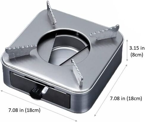 Outdoor Camping Hiking Alcohol Stove for backpacking, Lightweight Brass Spirit Burner, Portable Mini Alcohol Stove Equipment for Backpacking Hiking Picnic in Saudi Arabia