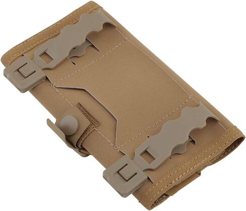 SABADO Tactical Molle Admin Pouch,Admin Phone Pouch MOLLE,Molle Cell Phone Pouch Chest Horizontal Small Phone Holder Case for Plate Carrier Vest MOLLE/PLAS System Screen Size 4.7''-6.7'' in Kuwait