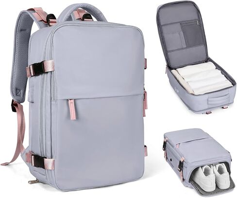 coofay Travel Backpack For Women Men Airline Approved Carry On Backpack Flight Approved Waterproof Sports Luggage Backpack Casual Daypack Small Hiking Backpack in Saudi Arabia