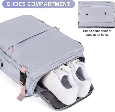 coofay Travel Backpack For Women Men Airline Approved Carry On Backpack Flight Approved Waterproof Sports Luggage Backpack Casual Daypack Small Hiking Backpack in Saudi Arabia