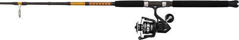 صنارة صيد الأسماك Ugly Stik Bigwater ومجموعة بكرة دوارة Penn Pursuit IV in Saudi Arabia