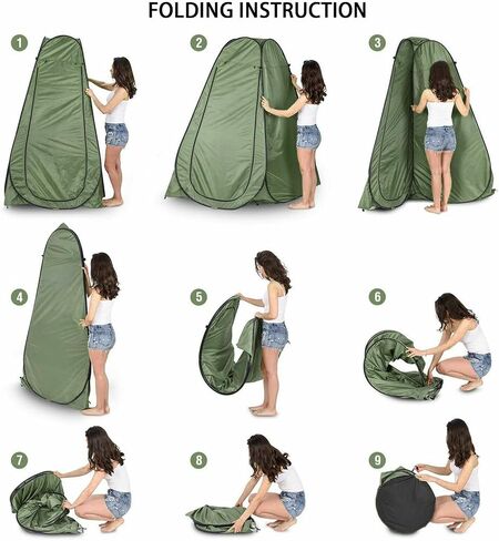 Portable Pop Up Shelter Dressing Fishing Bathing Toilet Changing Privacy Tent in Saudi Arabia