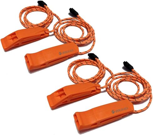Emergency Safety Whistle with Lanyard, Loud Pea-Less Survival Whistles for Boating Kayaking Life Vest Paddle Board Rescue Signaling. in Kuwait
