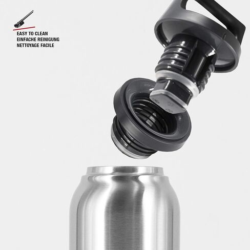 SIGG - زجاجة مياه معزولة - قارورة حرارية ساخنة وباردة - مانعة للتسرب، خالية من مادة BPA - 18/8 من الفولاذ المقاوم للصدأ - 34oz in Kuwait
