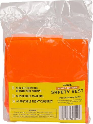Hunters Specialties Magnum Safety Hunting Vest, Blaze Orange in Saudi Arabia