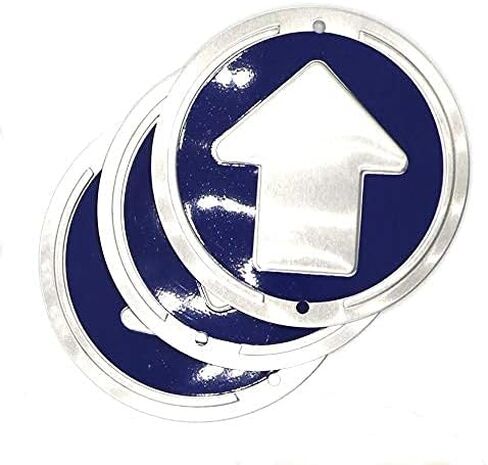 Wild Drifter Trail Markers - Bright Reflective Trail Marker Pack of 24, Easy to Mount, Mark Your Trees for Hunting, Hiking, Camping, and More. in Saudi Arabia