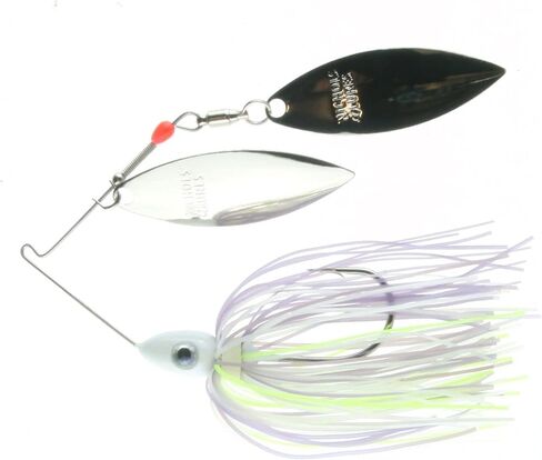 Nichols Lures 8106-12 Pulsator Mother Lode Spinnerbait Jt's Chartreuse Shad, 1/2 oz in Saudi Arabia
