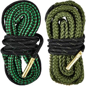EZshoot Bore Cleaner، منظف مسدسات لـ .223 5.56mm/.22/9mm/.380/12 GA/.30/.308/.44 Cal وغيرها من العيارات الأخرى، منظف تجويف مدمج وقابل لإعادة الاستخدام in Kuwait